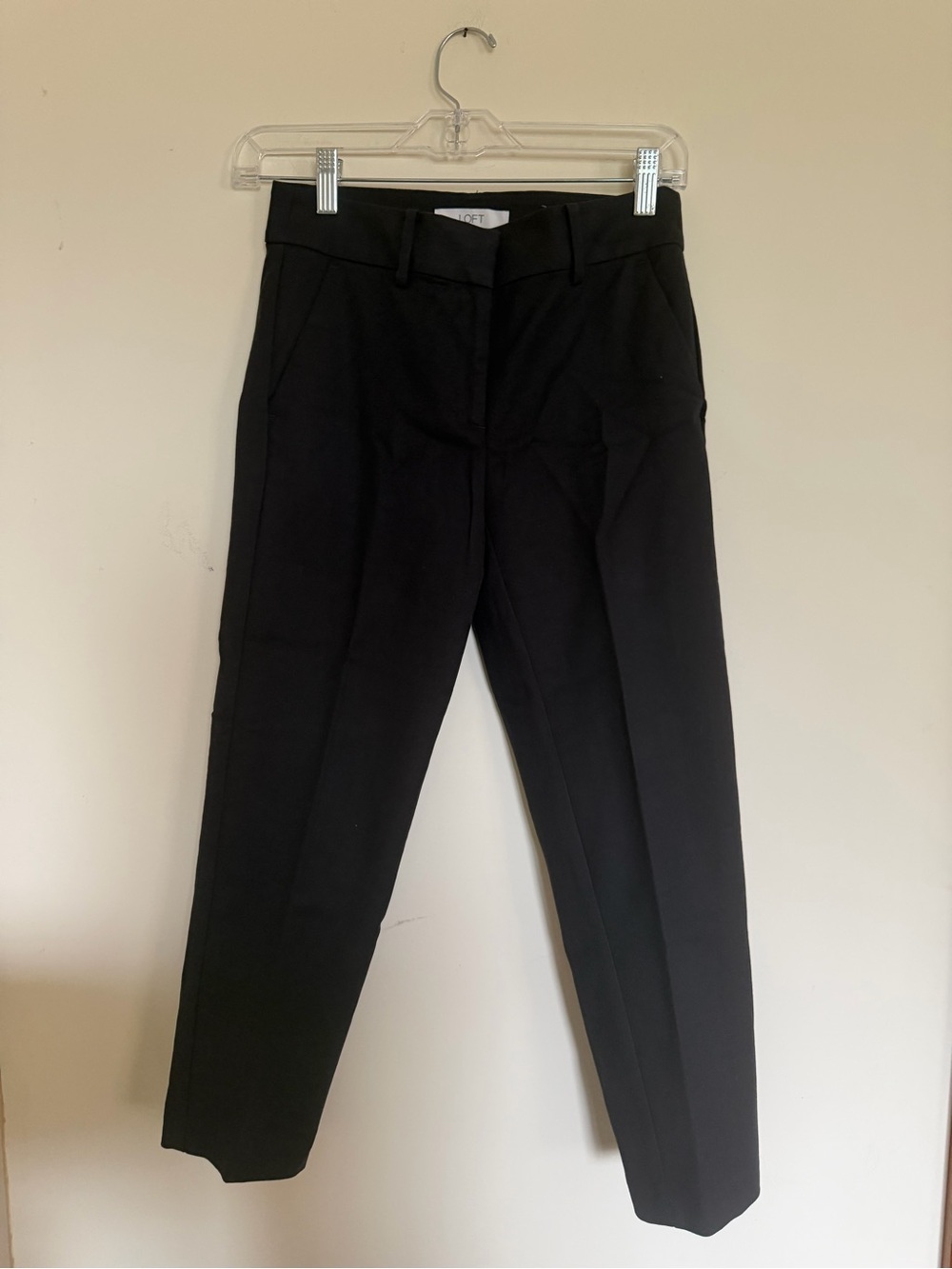 LOFT Black Dress Capris